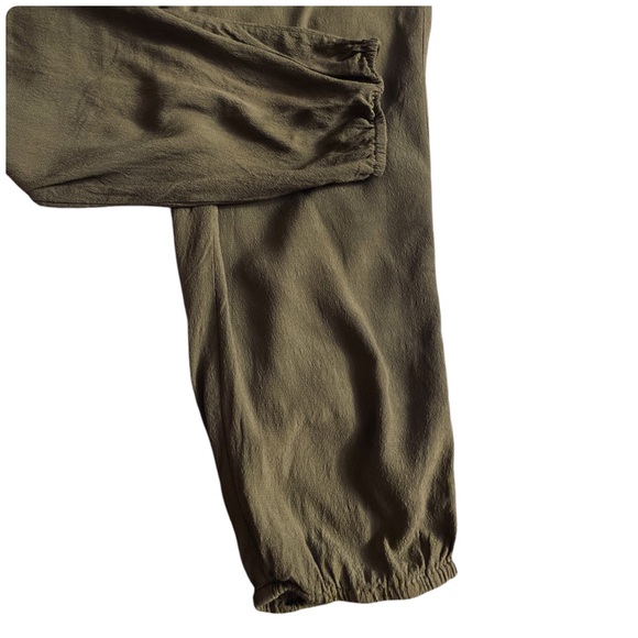 JOIE (SOFT) - Biltmore B Jumpsuit in Deep Lichen Green - L - Picture 10 of 16